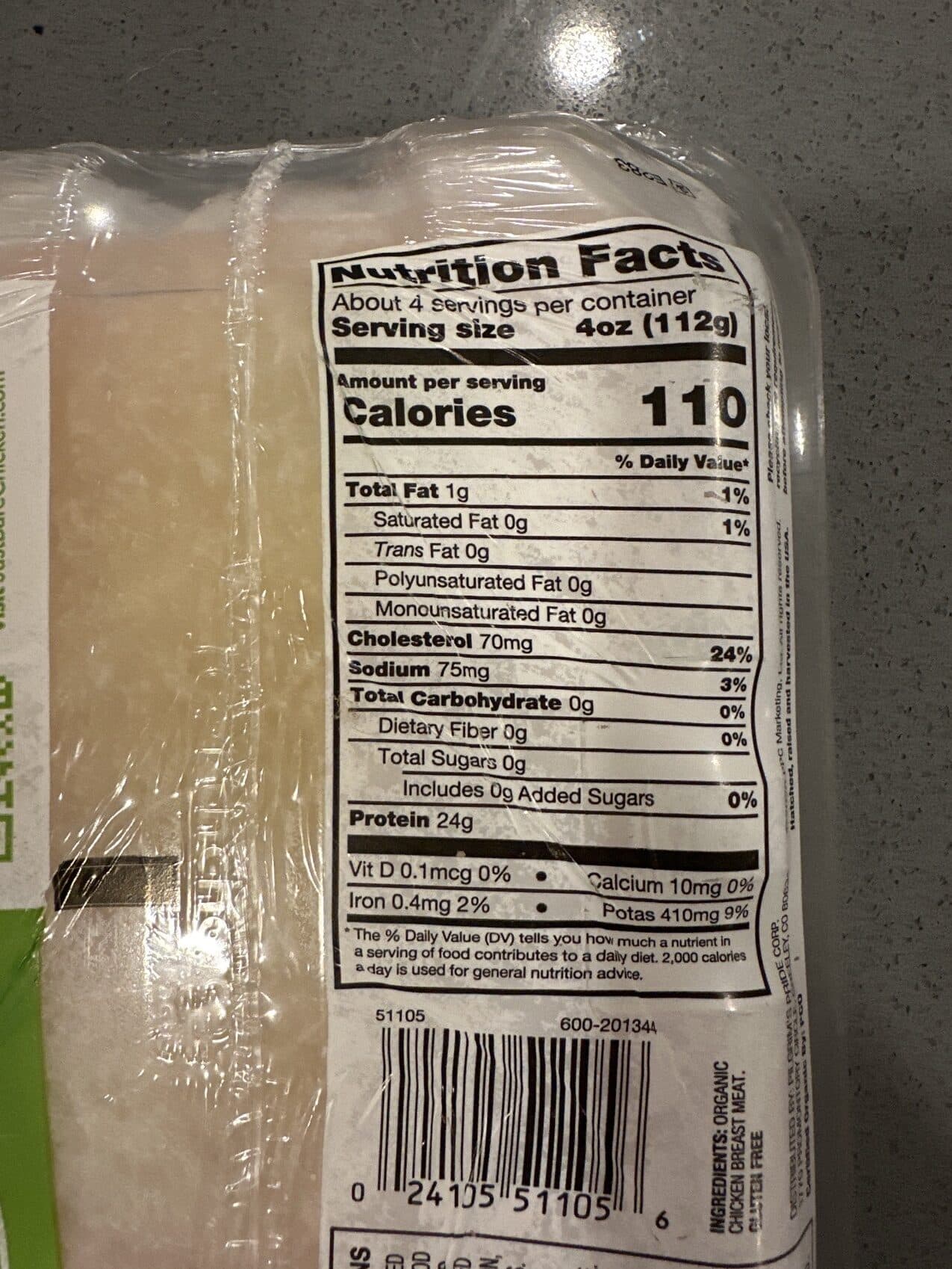 Just Bare Organic Chicken Breast Fillets packshot