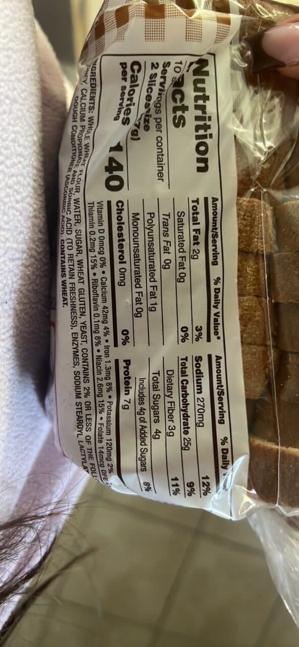Brownberry Whole Grain Wheat Bread packshot