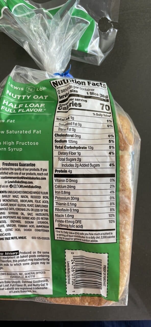 Lewis Nutty Oat packshot