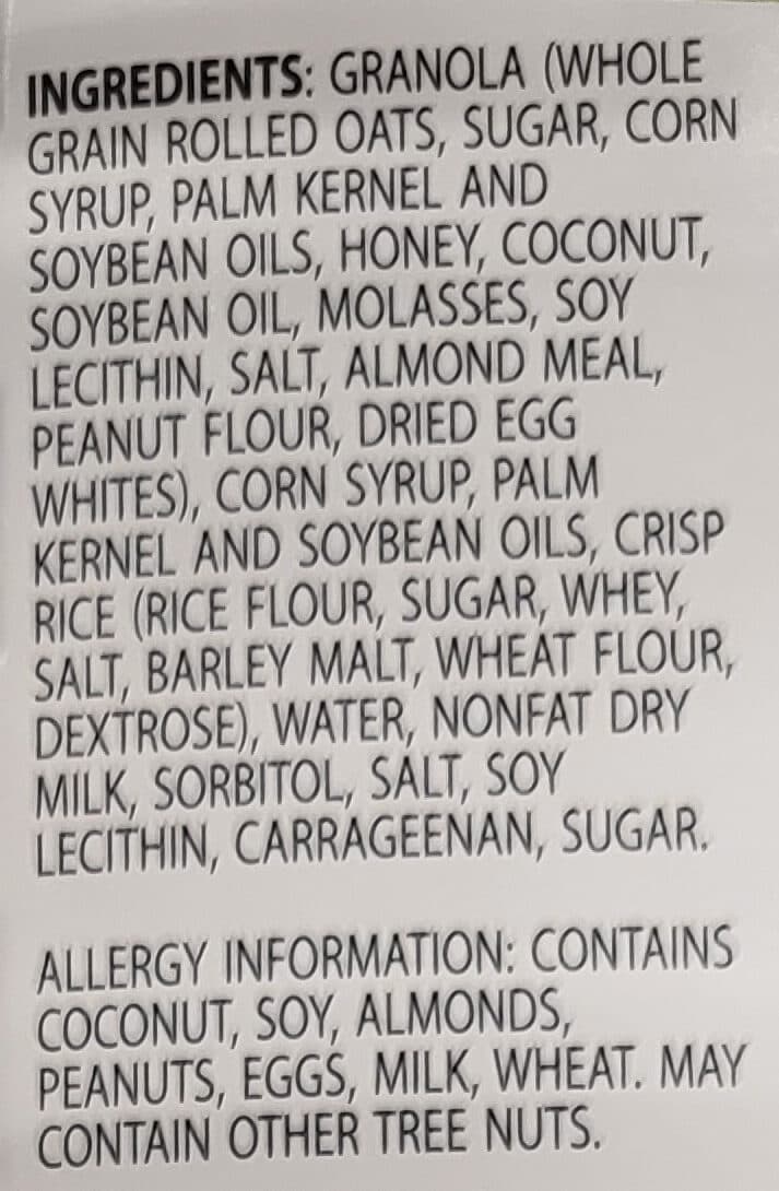 Sunbelt Bakery Oats & Honey packshot