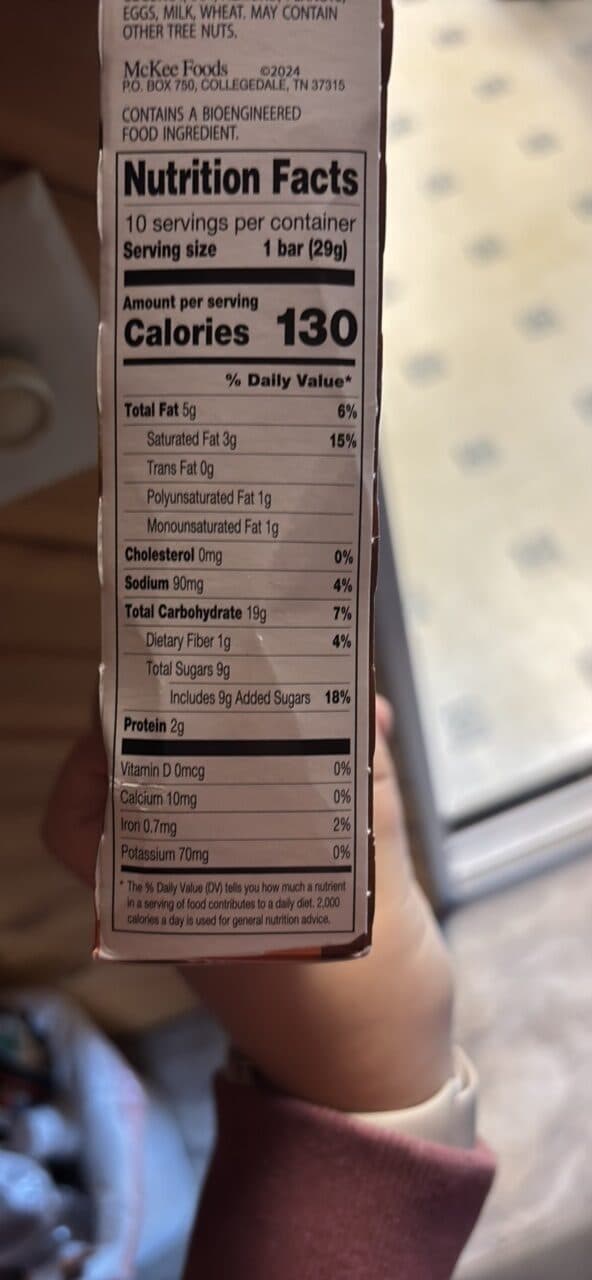 Sunbelt Bakery Peanut Butter Chocolate Chip packshot