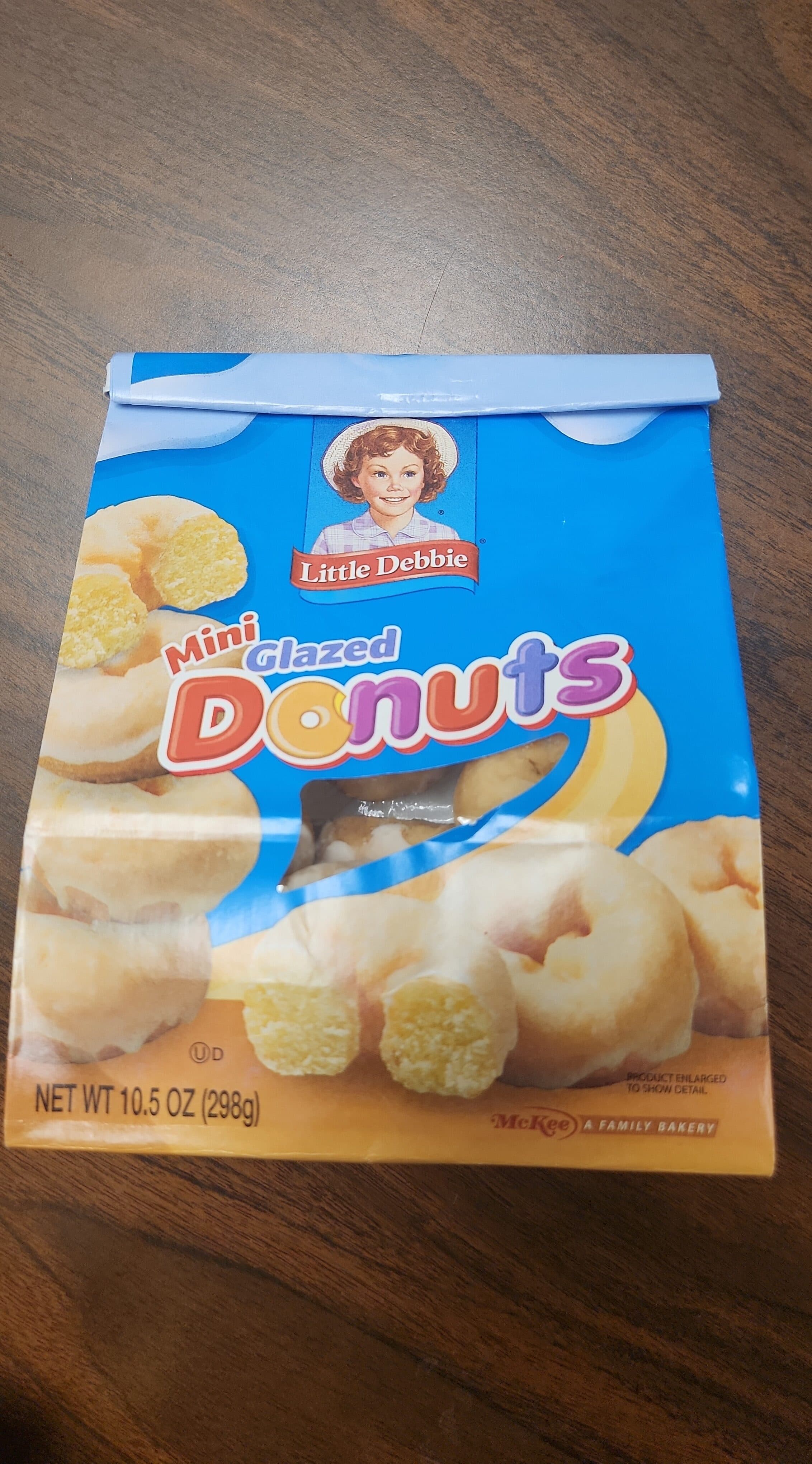 Little Debbie Mini Glazed Donuts packshot