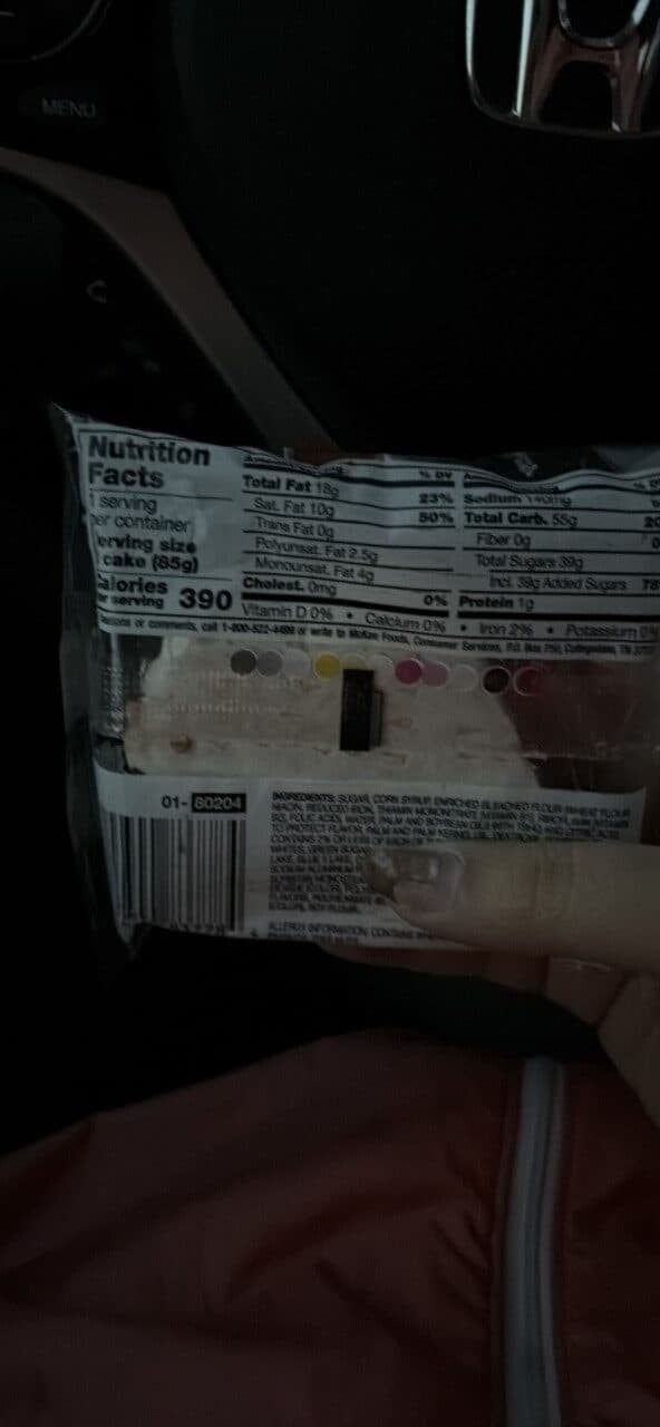 Little Debbie Christmas Tree Cake packshot
