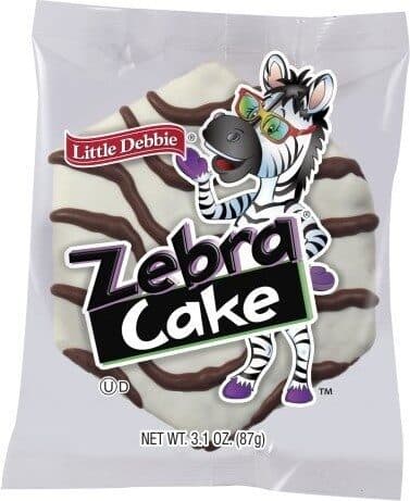 Little Debbie Zebra Snack Cake packshot