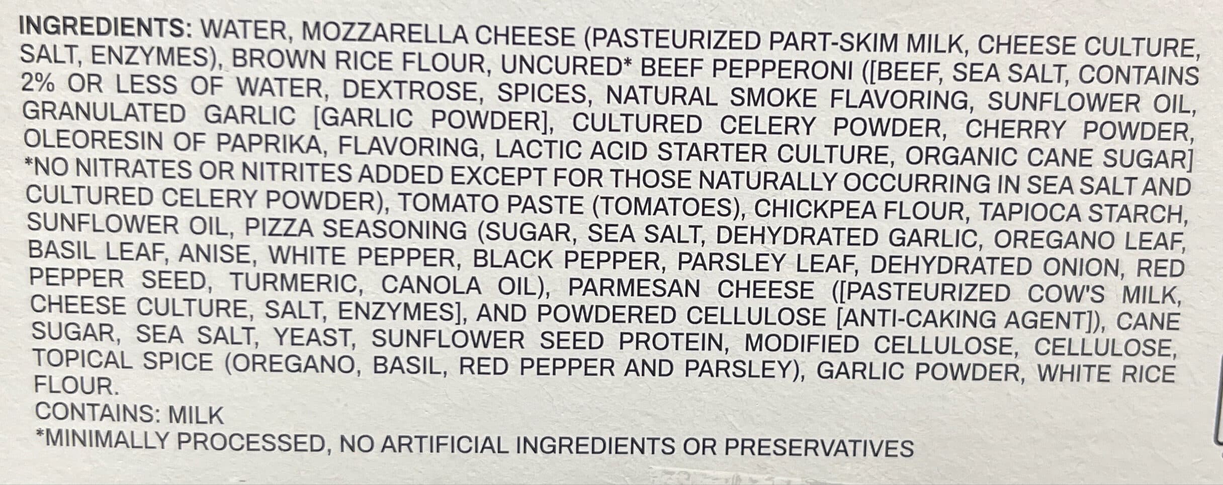 Fueled by choice Uncured Pepperoni Pizza Stuffed Pockets packshot