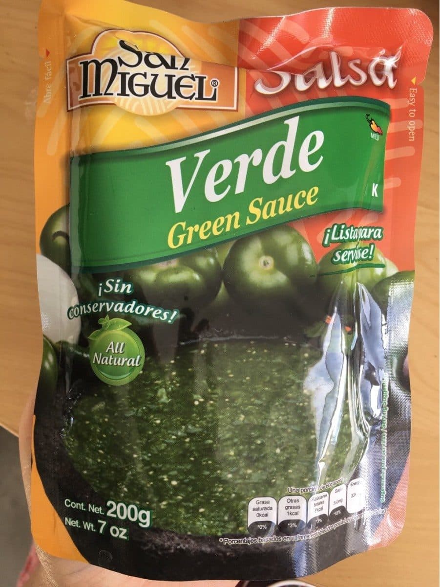 Open Food Facts Green sauce packshot