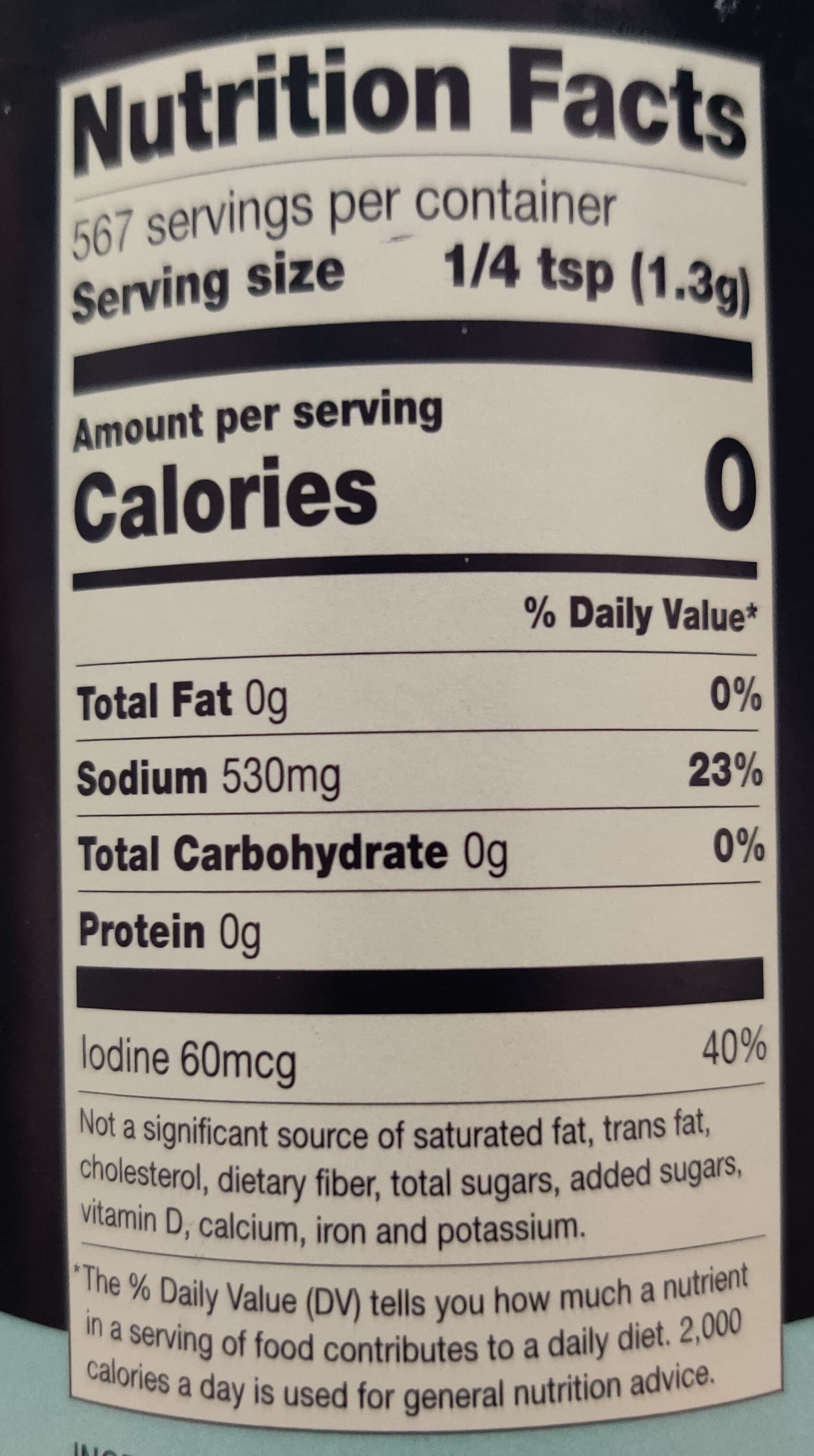 Morton All-Purpose Iodized Sea Salt packshot