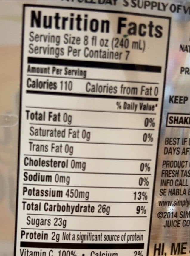 Open Food Facts 100% Orange Juice packshot