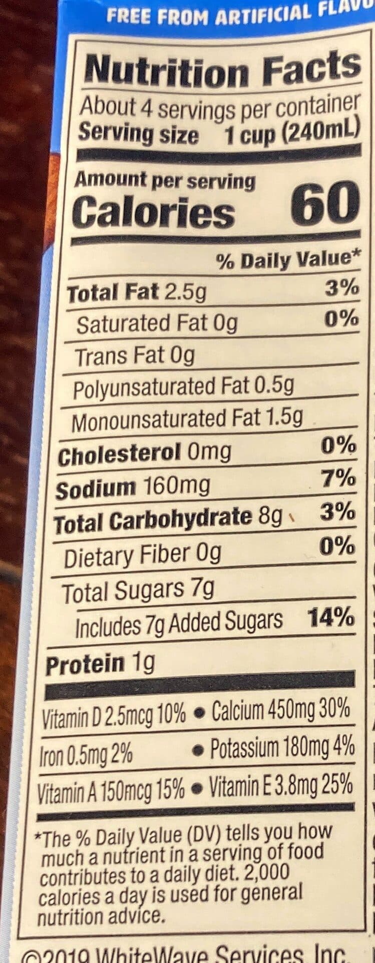 Silk Almond Original packshot