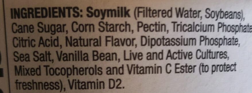Silk Vanilla Soymilk Yogurt Alternative packshot