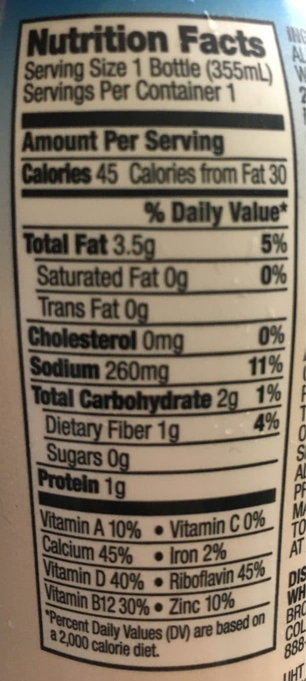 Silk Almond milk packshot