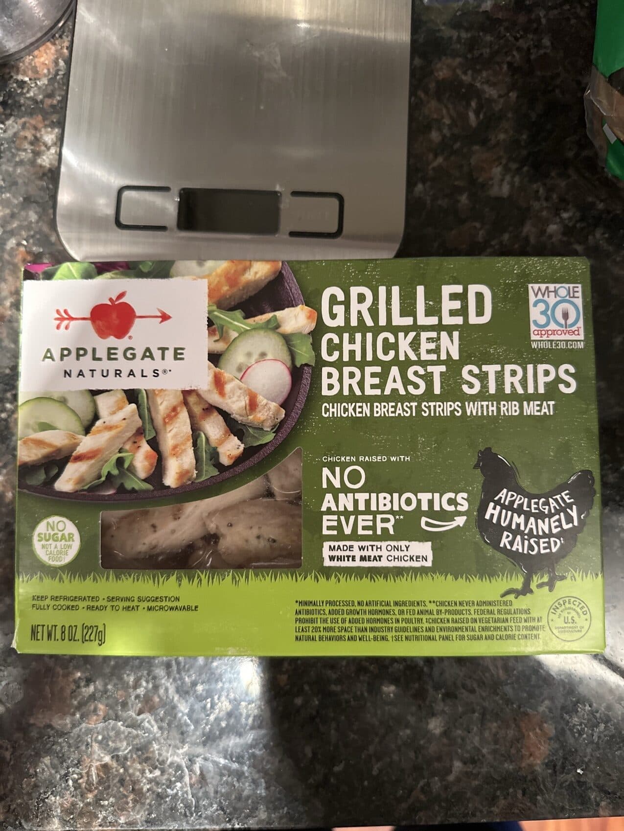 Applegate Naturals Grilled Chicken Breast Strips packshot