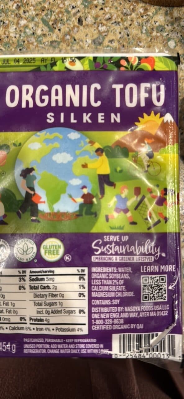 nasoya ORGANIC TOFU SILKEN packshot