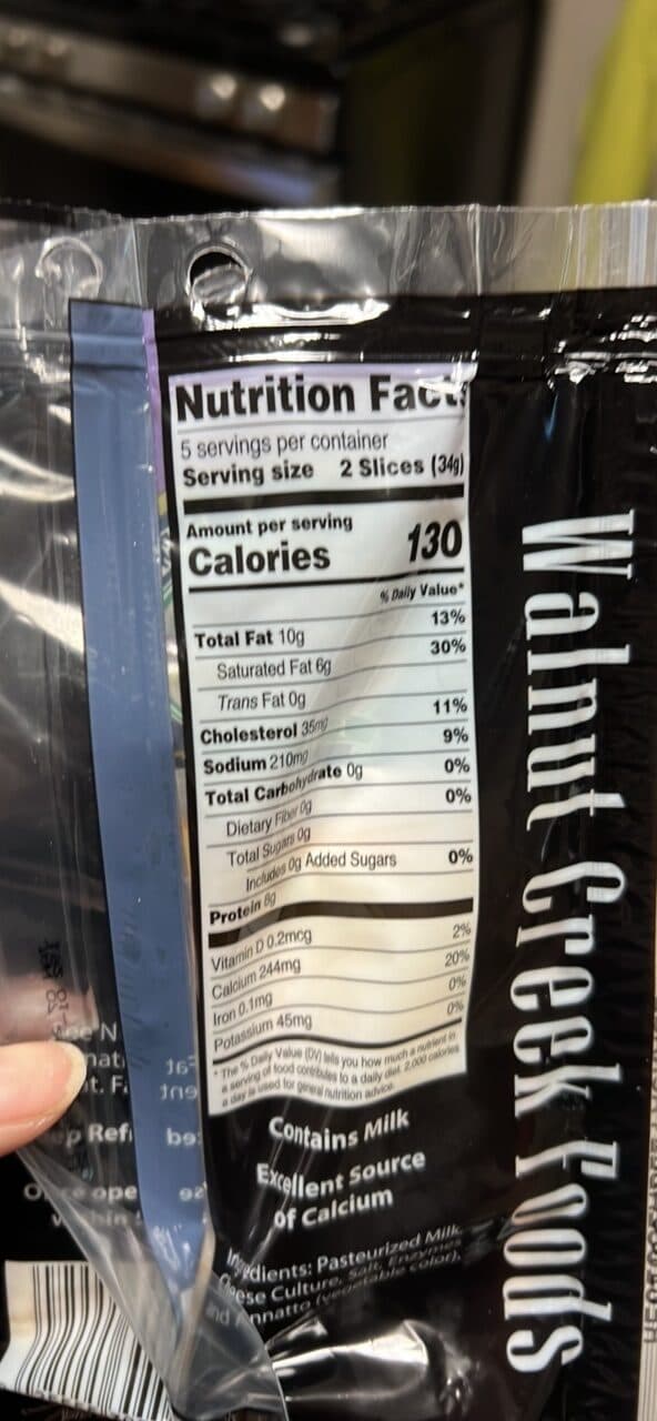 Walnut Creek Foods Muenster Cheese packshot