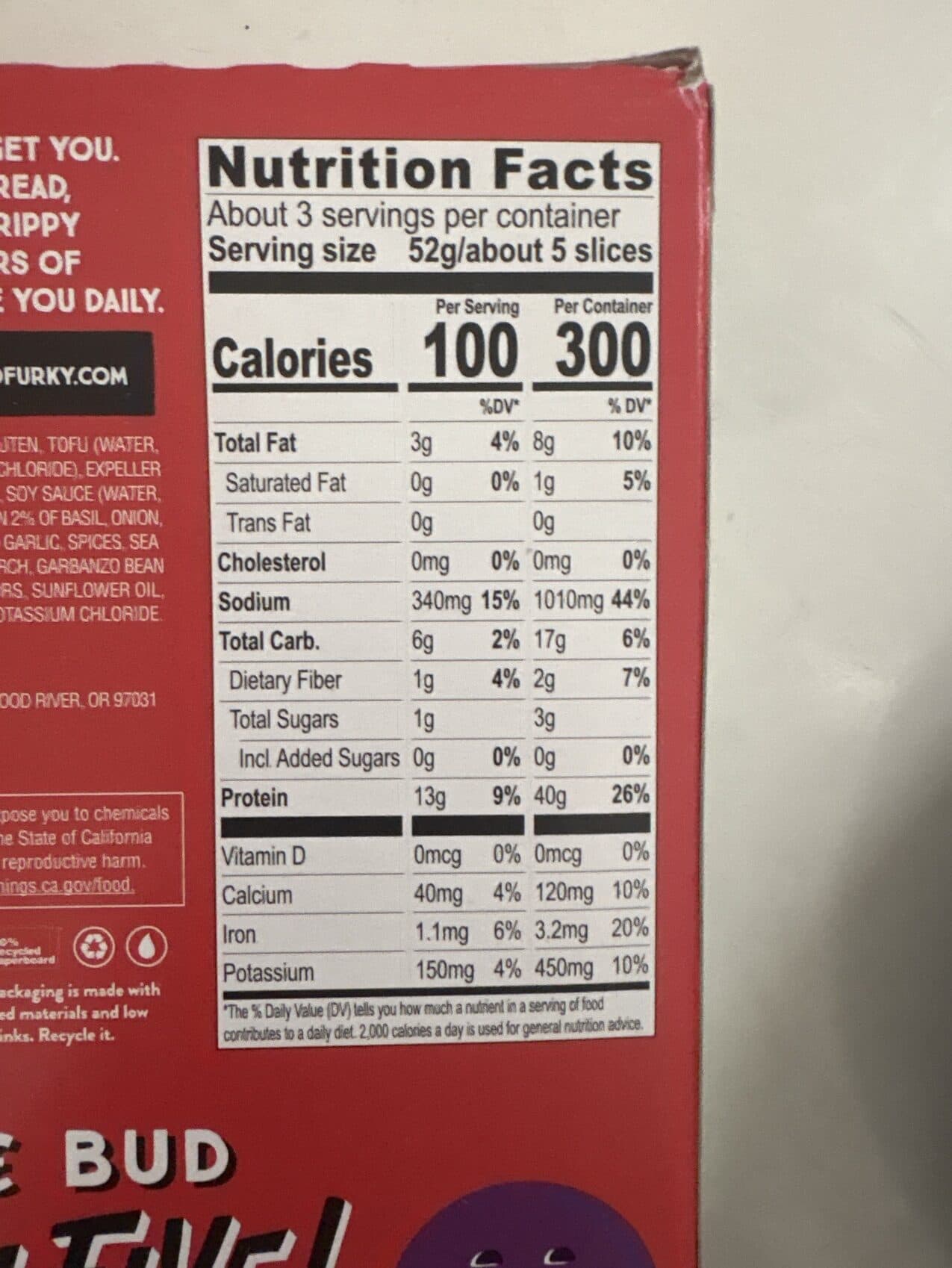Tofurky Plant-Based Deli Slice Italian Style packshot