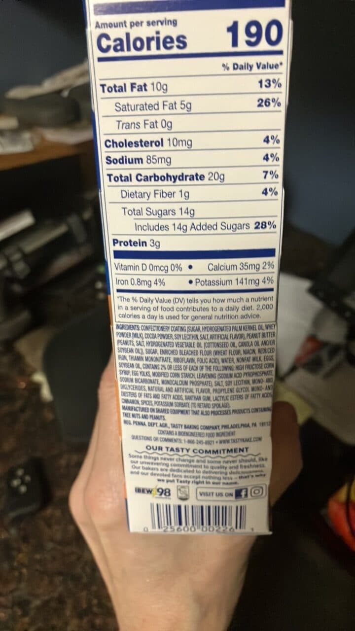 Tastykake Peanut Butter Kandy Kakes packshot