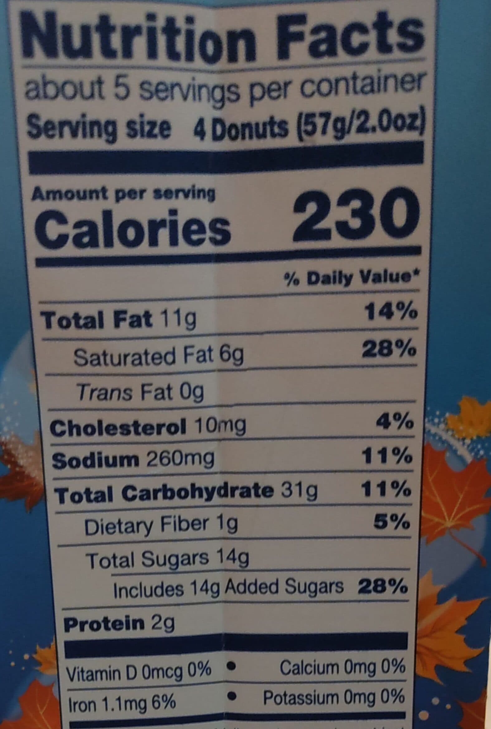 Tastykake Tastykake, mini donuts, pumpkin spice packshot