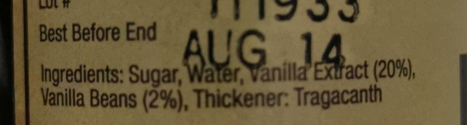 Nielsen-Massey Vanillas Inc. Madagascar bourbon pure vanilla bean paste packshot