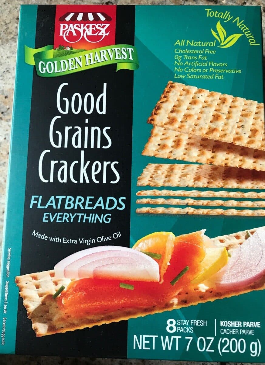 Paskesz Good Grains Crackers packshot
