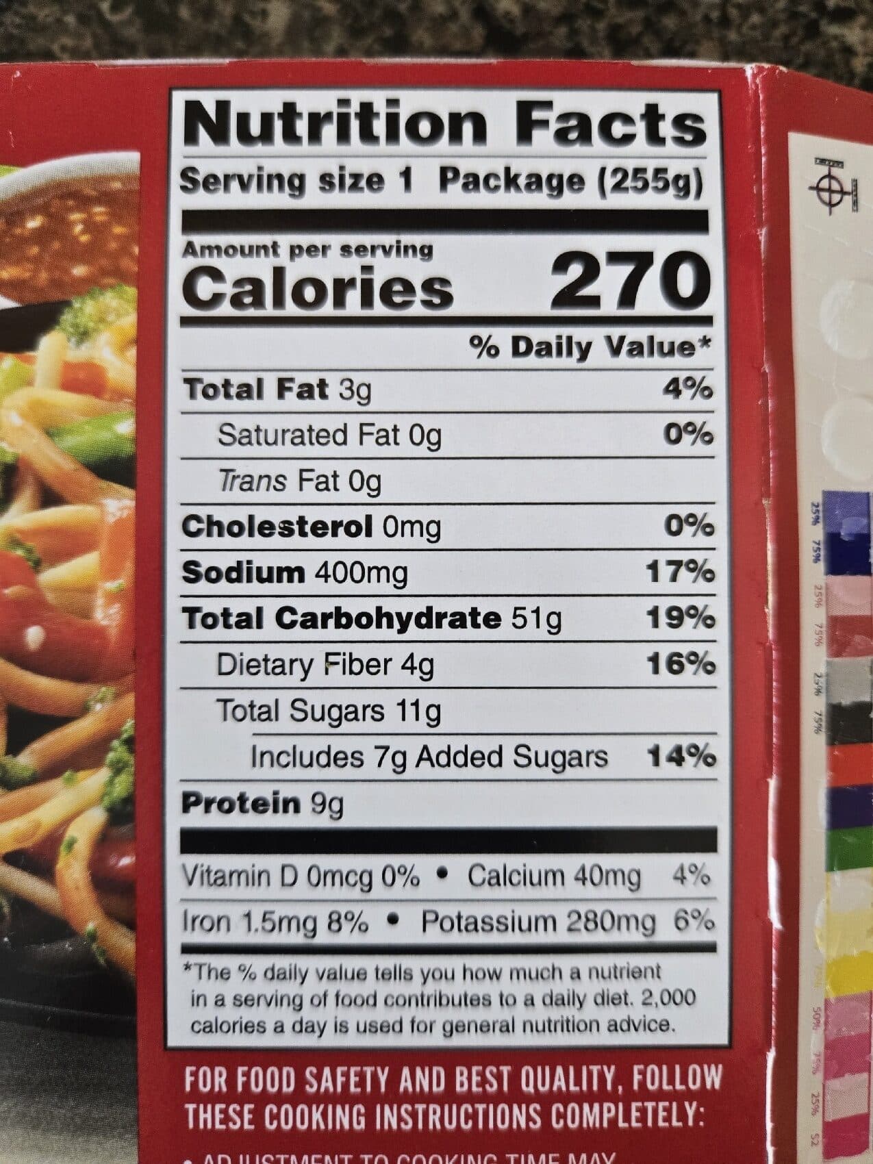 Smart Ones Sesame Lo Mein with Vegetables packshot