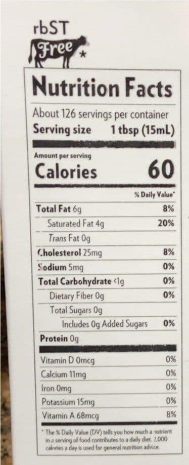 Darigold 40% Whipping Cream packshot