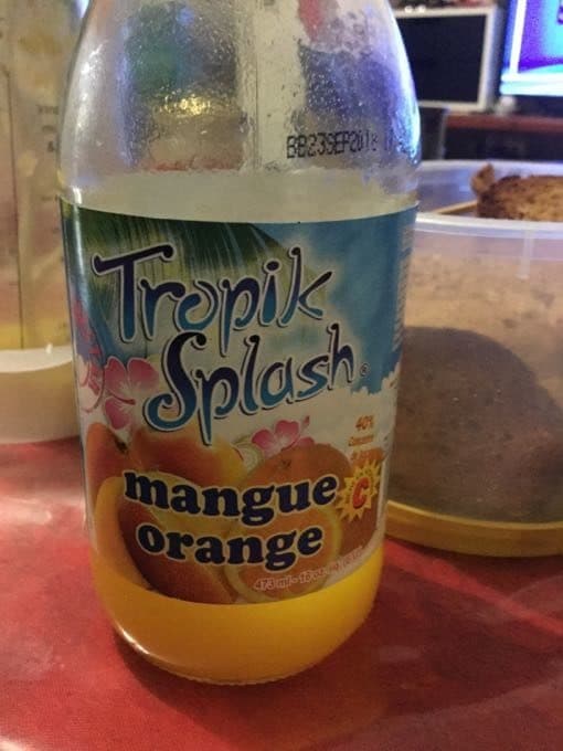 Tropik Splash Jus Mangue Orange packshot