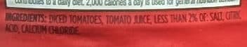 Hunt's Diced packshot