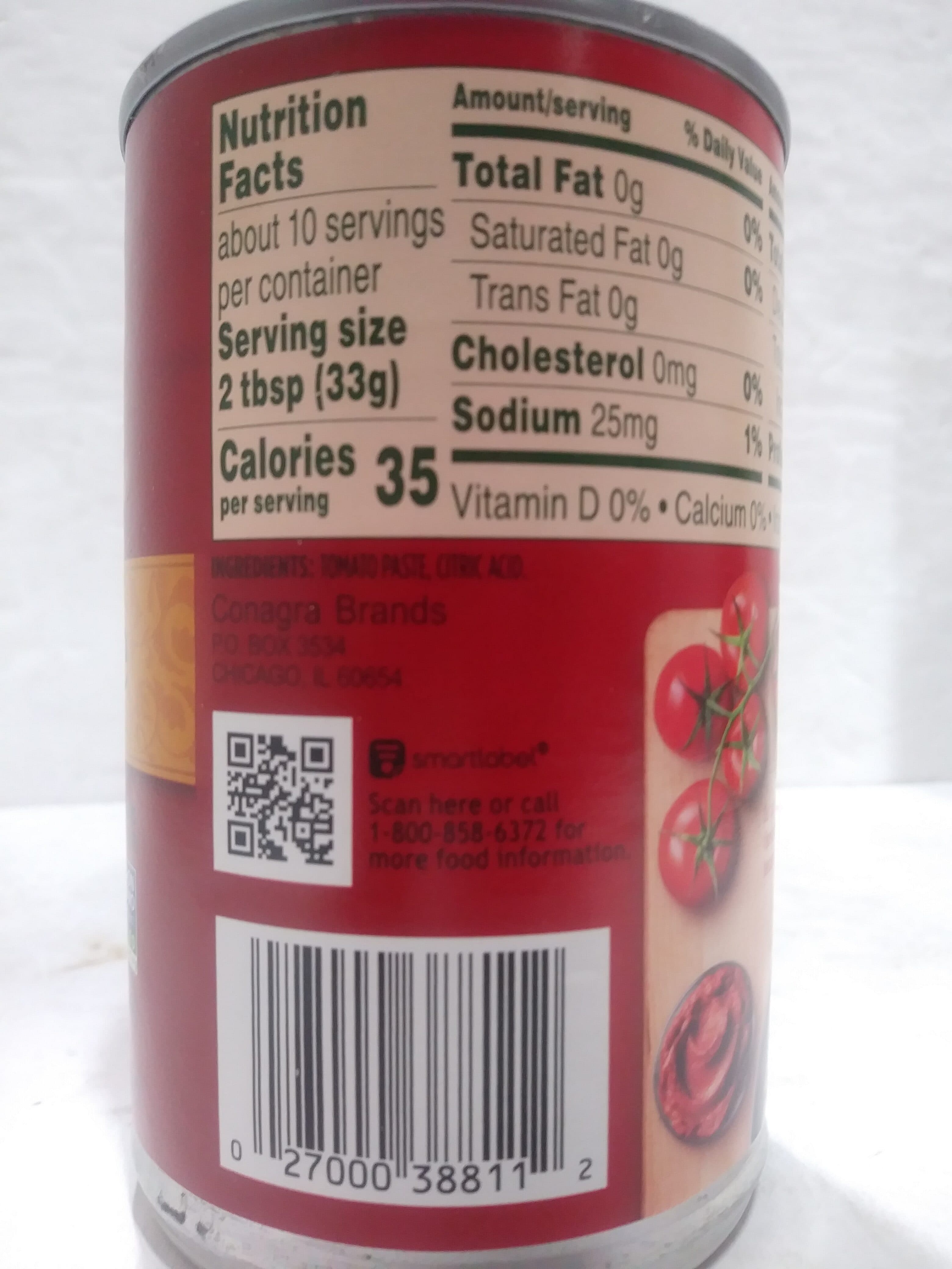 Hunts Tomato Paste packshot