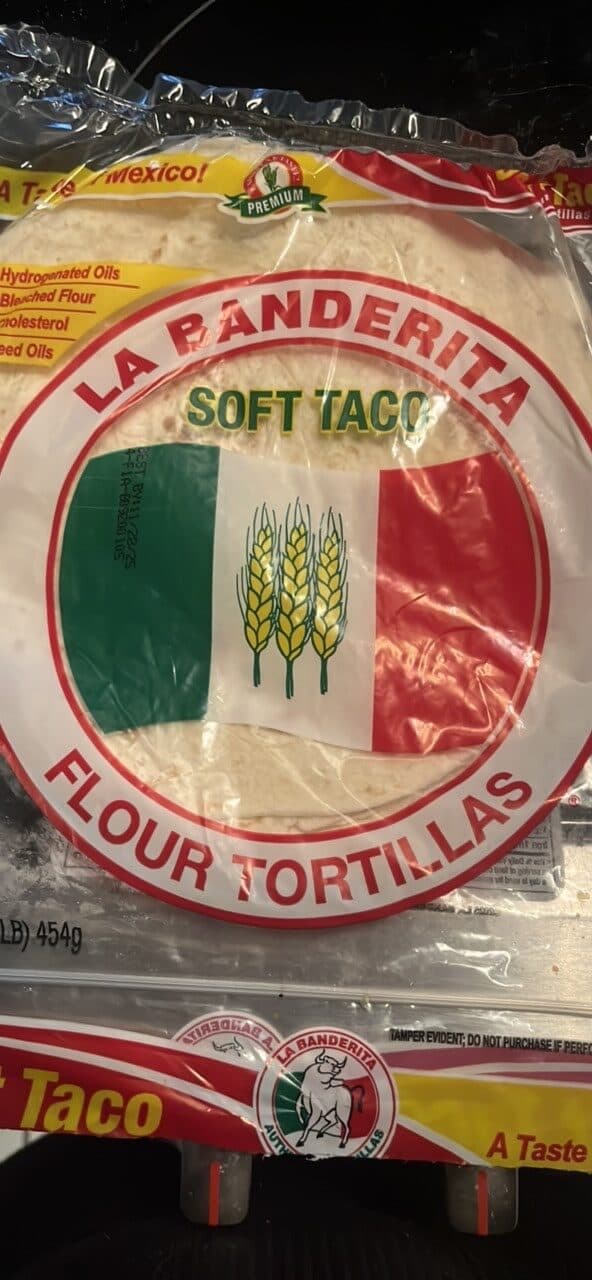 La Banderita Taco Flour Tortillas packshot