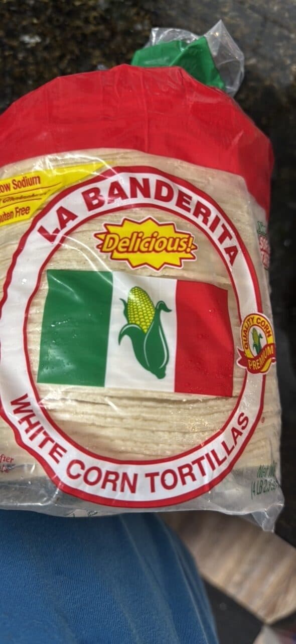 Ricas Tortillas de Maíz Blanco packshot