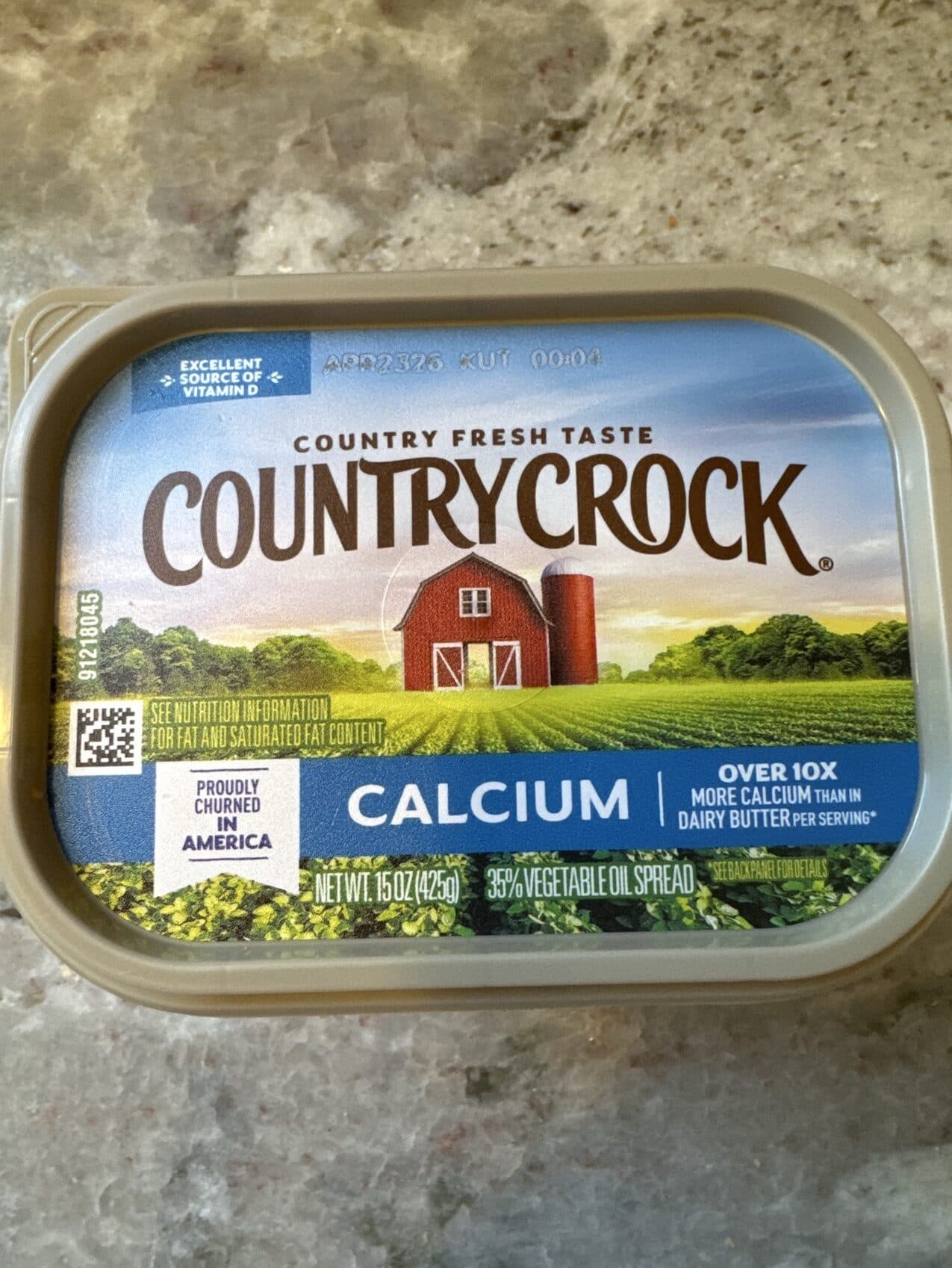 Country Crock Calcium Vegetable Oil Spread packshot