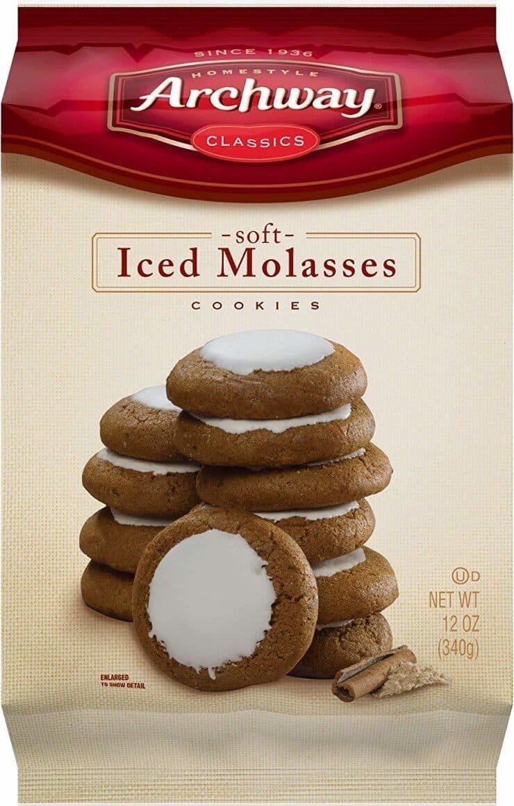 Archway Soft Iced Molasses Cookies packshot