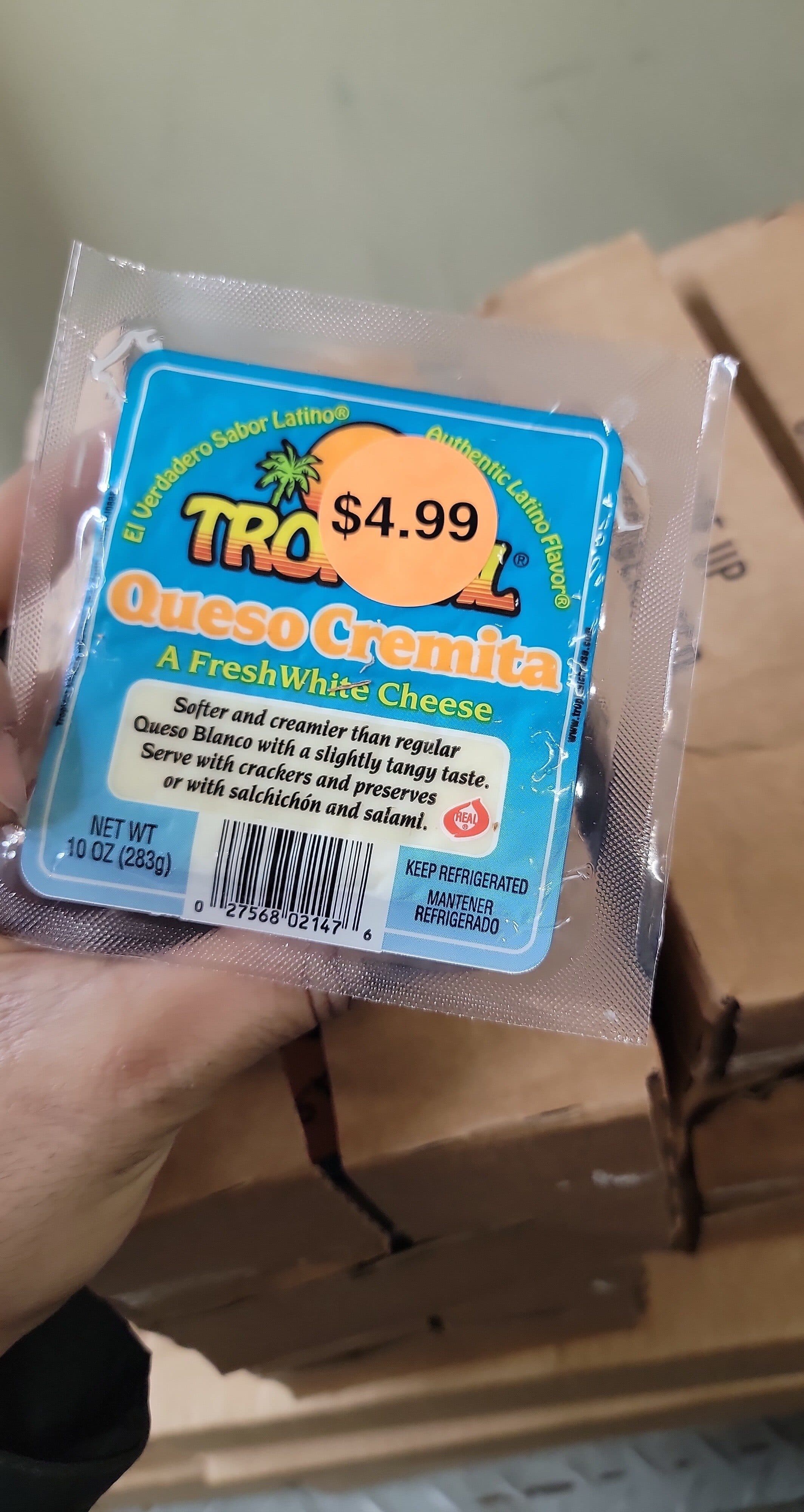 Tropical Queso Cremita packshot