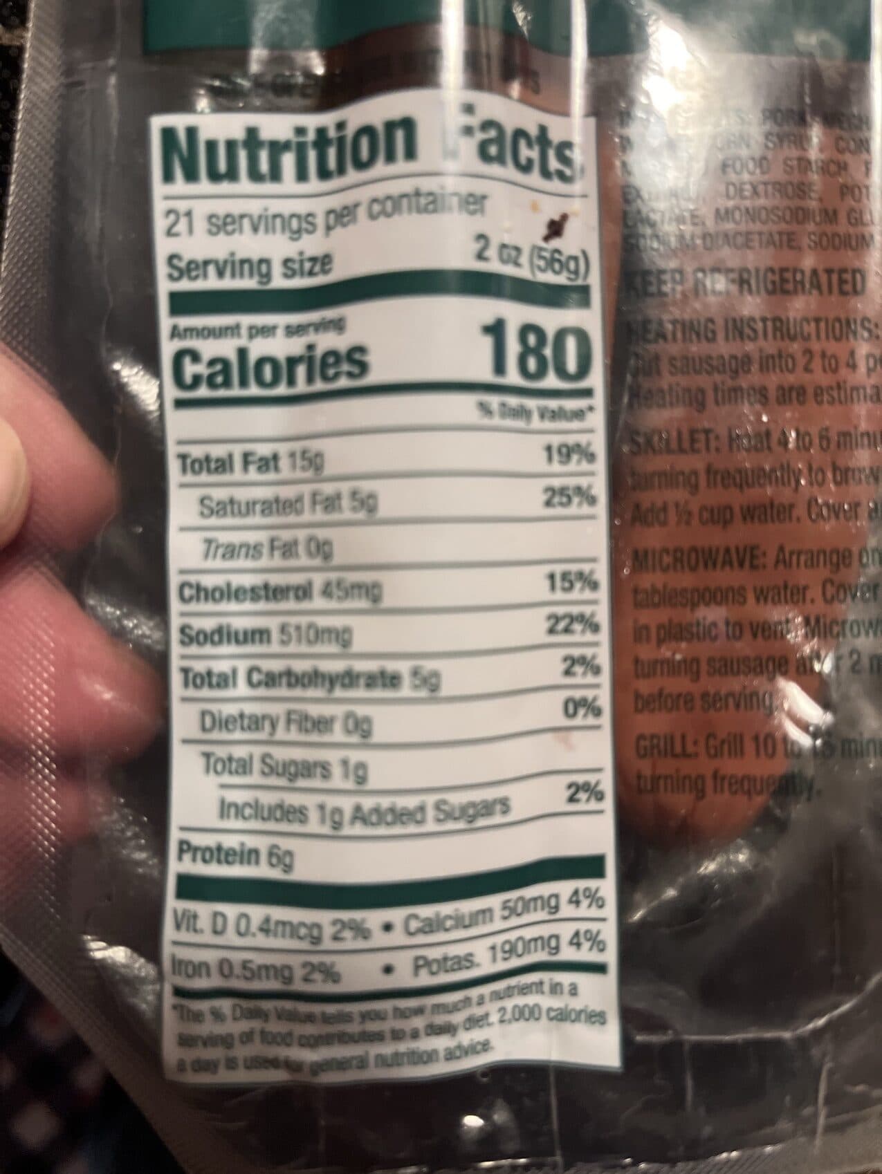 Rich Eckrich Smoked Sausage packshot