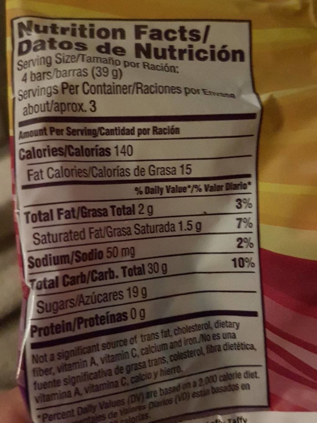 Laffy Taffy Assorted mini bars packshot