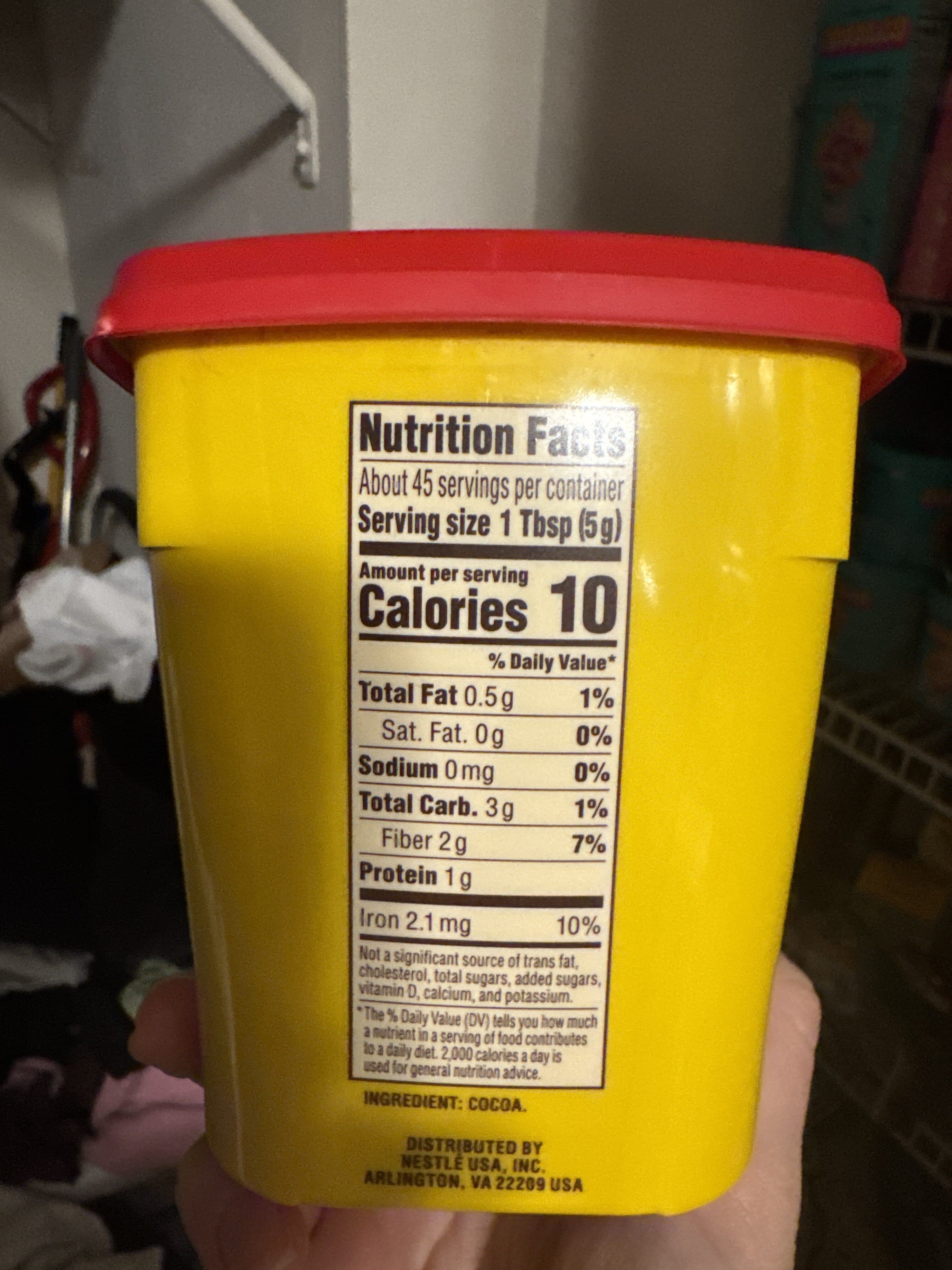 Nestlé Toll House 100% Pure Cocoa packshot