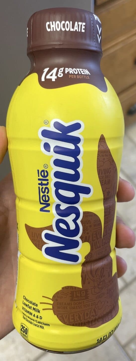 Nesquik Chocolate Lowfat Milk packshot