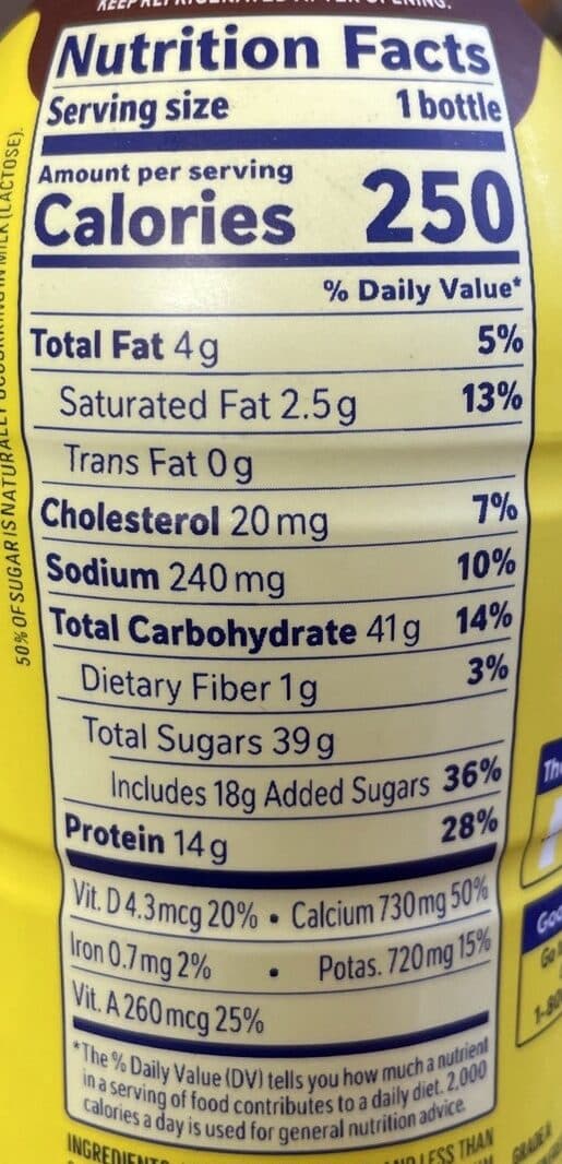 Nesquik Chocolate Lowfat Milk packshot