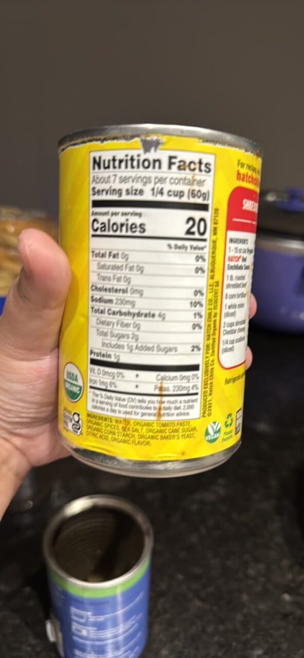 Hatch Organic Red Enchilada Sauce Mild packshot