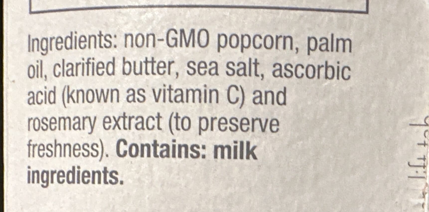 Jolly Time Simply Popped butter packshot
