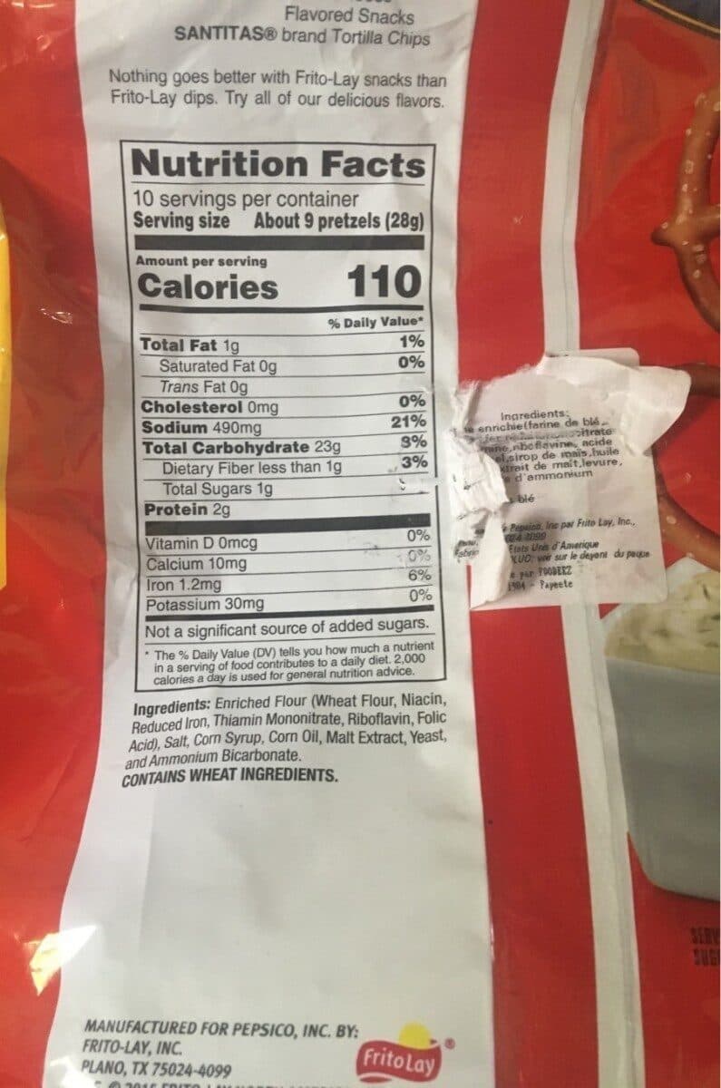 Frito Lay Rold Gold Thins Original packshot