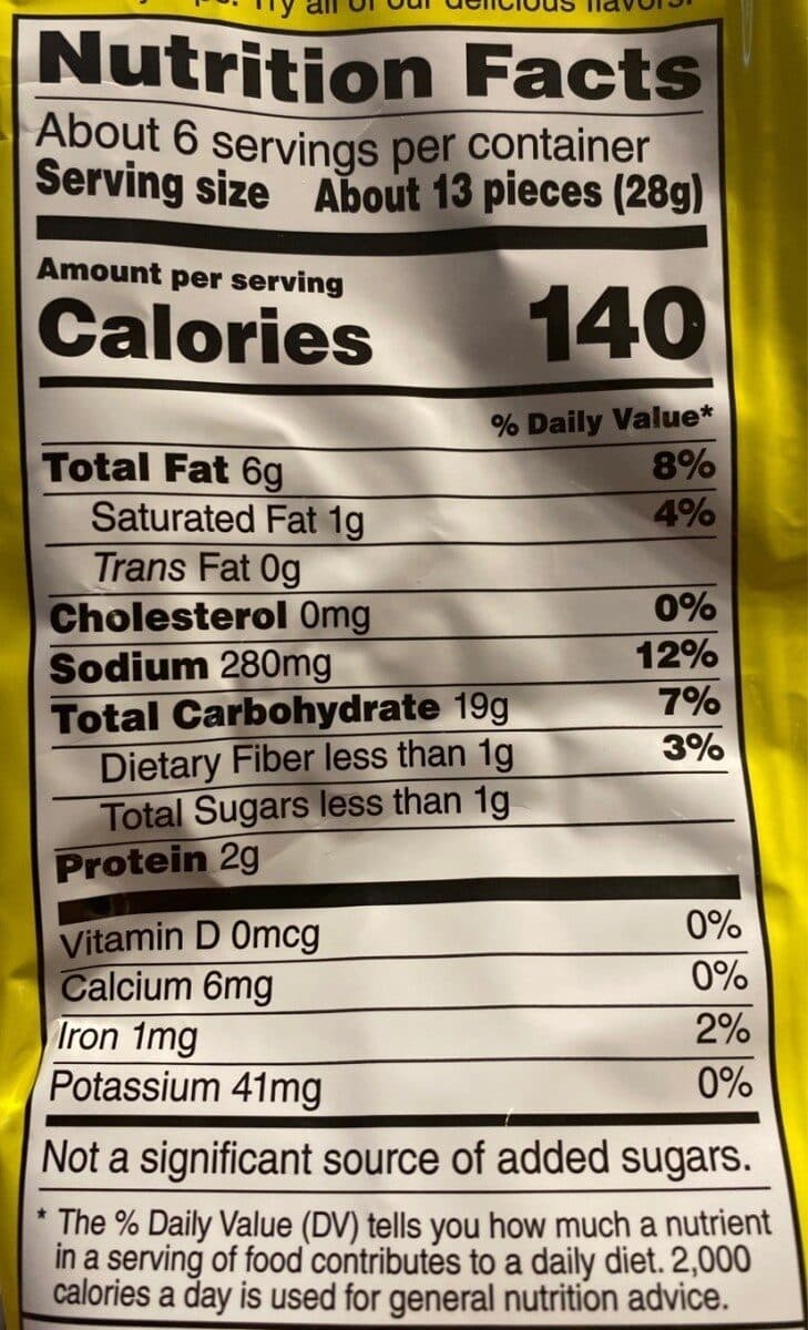 Frito-Lay Company Onion flavored rings packshot