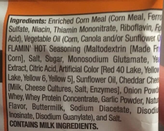 Cheetos Cheetos Cheese Flavored Snacks Crunchy, Flamin' Hot imp packshot