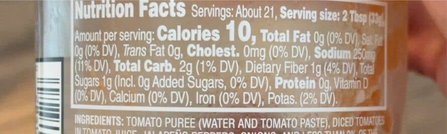 Tostitos Chunky Salsa Mild packshot