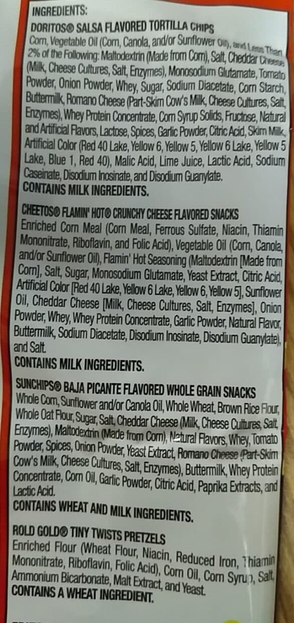 Munchies Flamin' Hot Snack Mix packshot