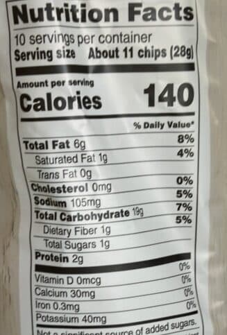Tostitos MULTIGRAIN TORTILLA CHIPS packshot