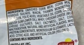 Cheetos Crunchy packshot