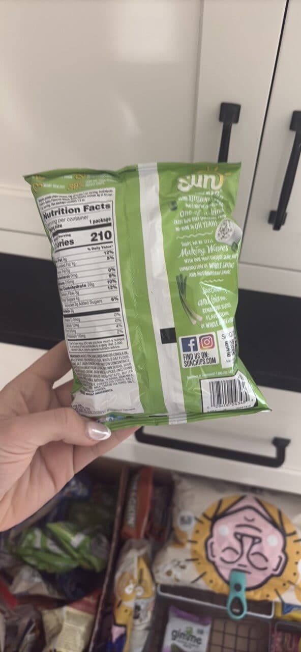 Sun Chips French Onion Flavored Sun Chips packshot