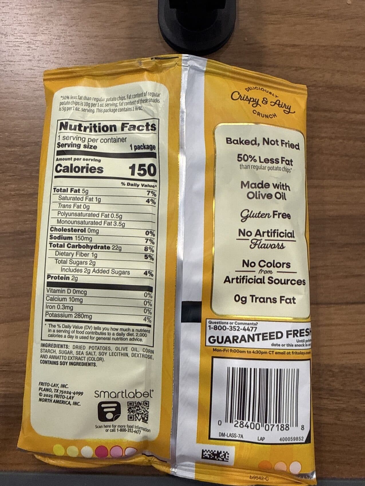 Lay's Baked Original Potato Crisps packshot