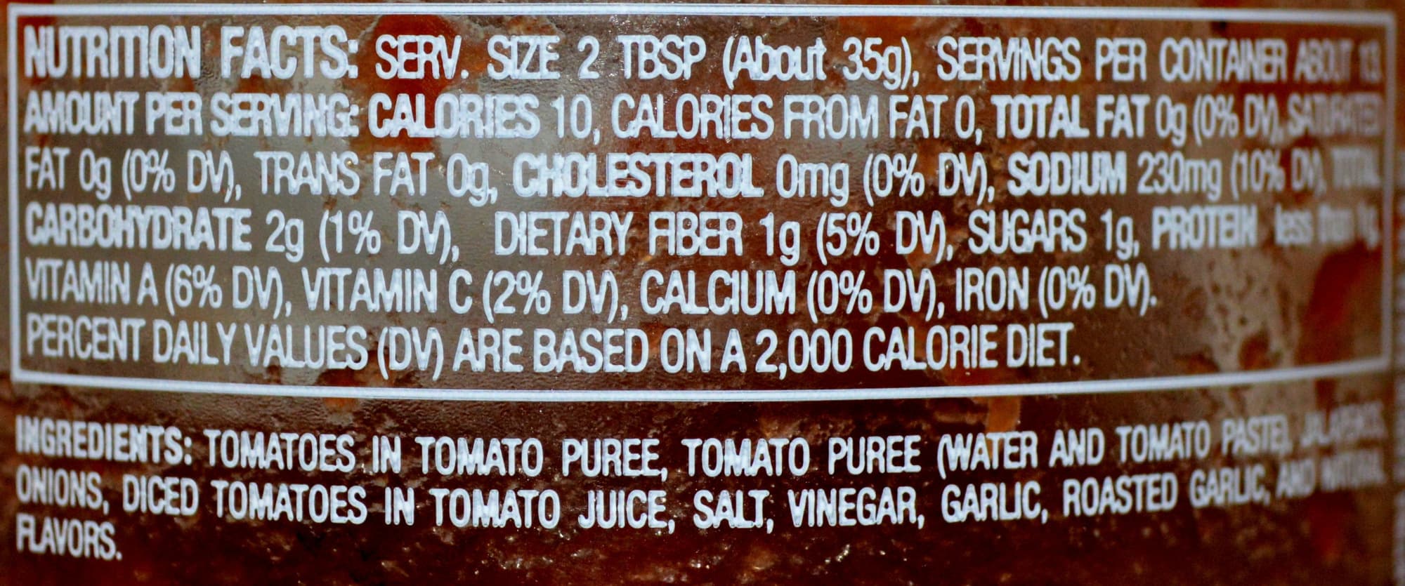 Tostitos Roasted garlic chunky salsa (medium) packshot